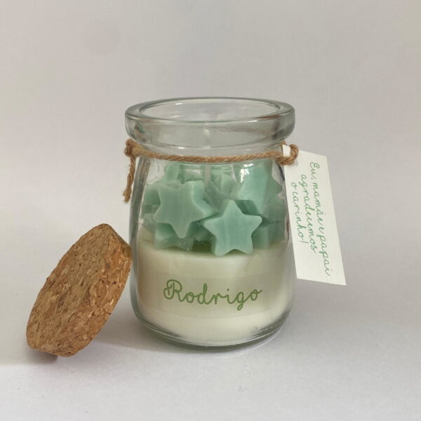 Lembrança Vela Aromática Bojinho com Estrelinhas - Image 2