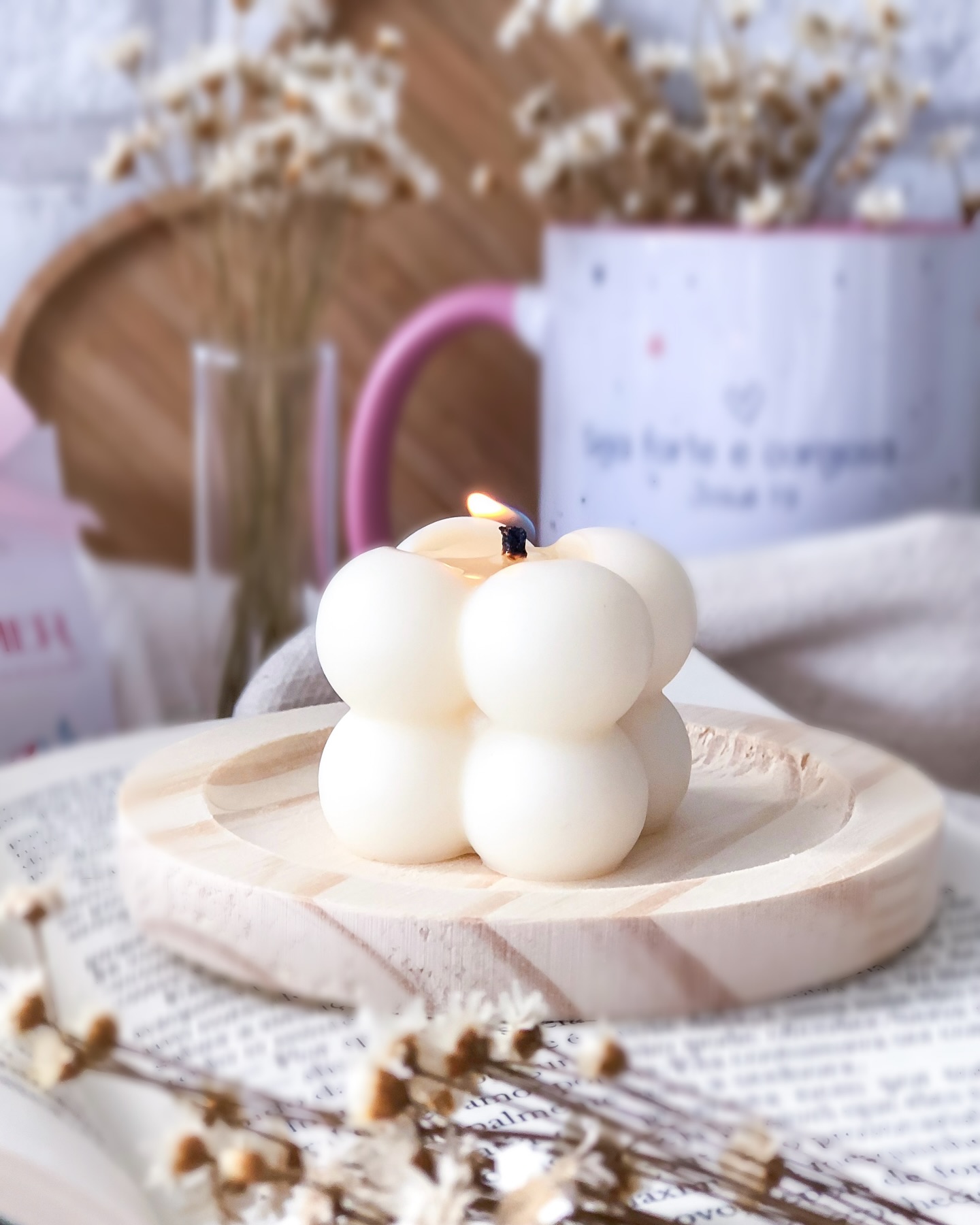 Lembrancinha Vela Perfumada Bubble - Image 2