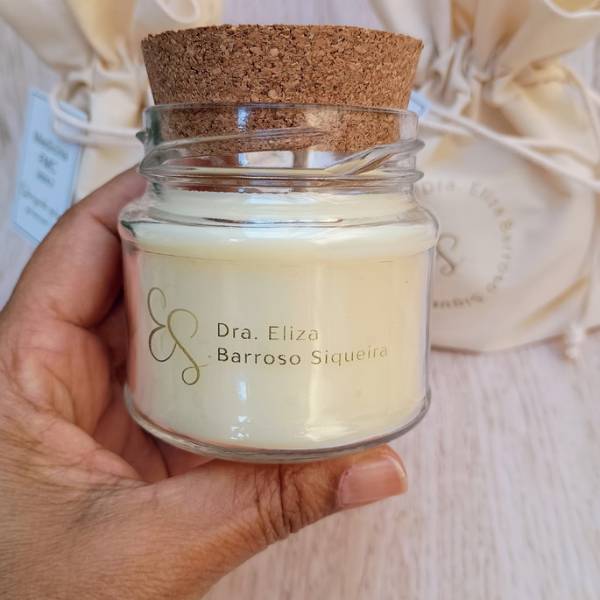 Lembrancinha Formatura Vela Aromática 100g e TAG - Image 2